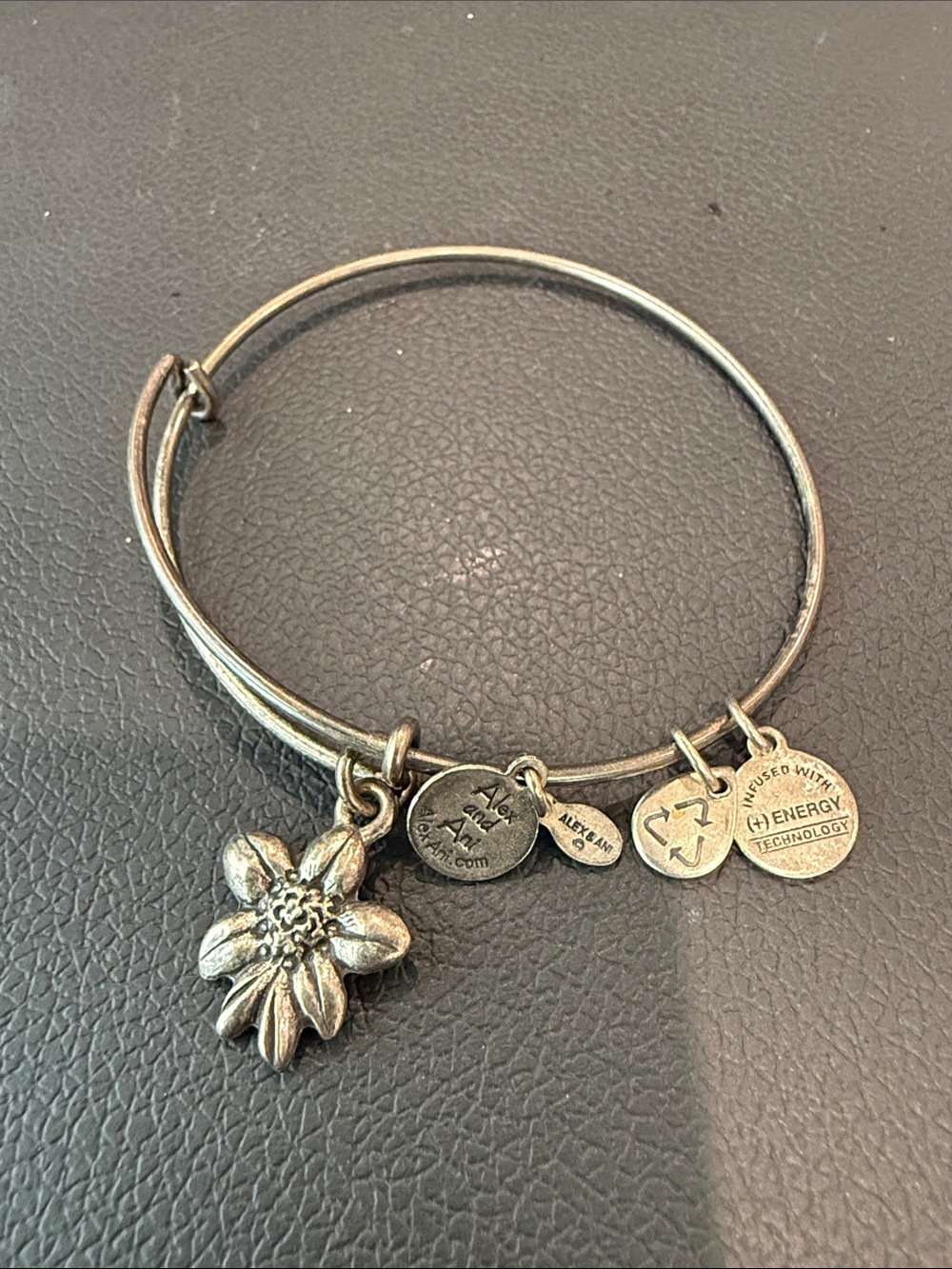 Alex and Ani Floral charm